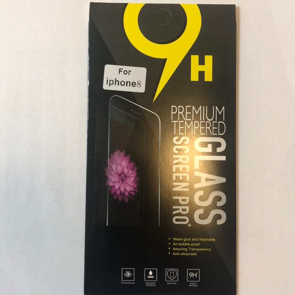 iPhone 8 Tempered Glass Screen Protector Brand New